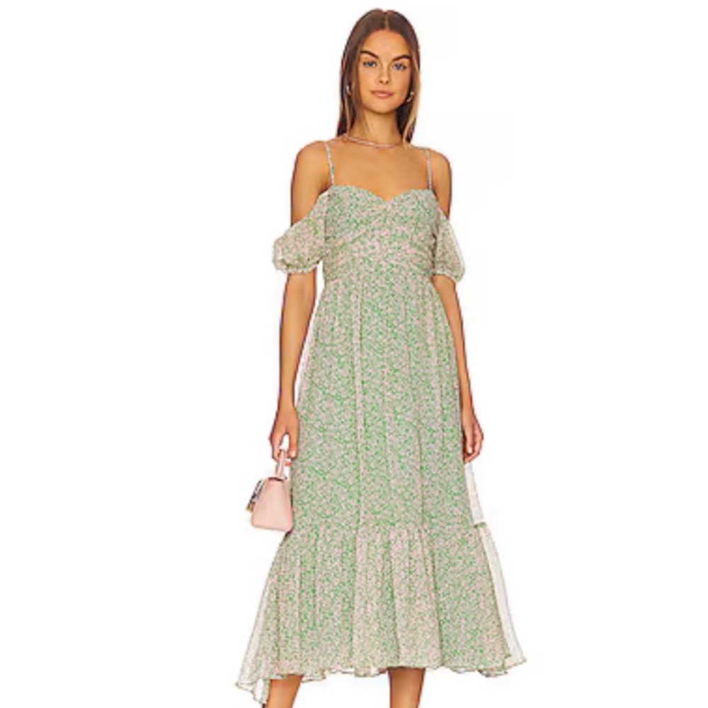 Bardot Fauna Midi Dress, Size XL